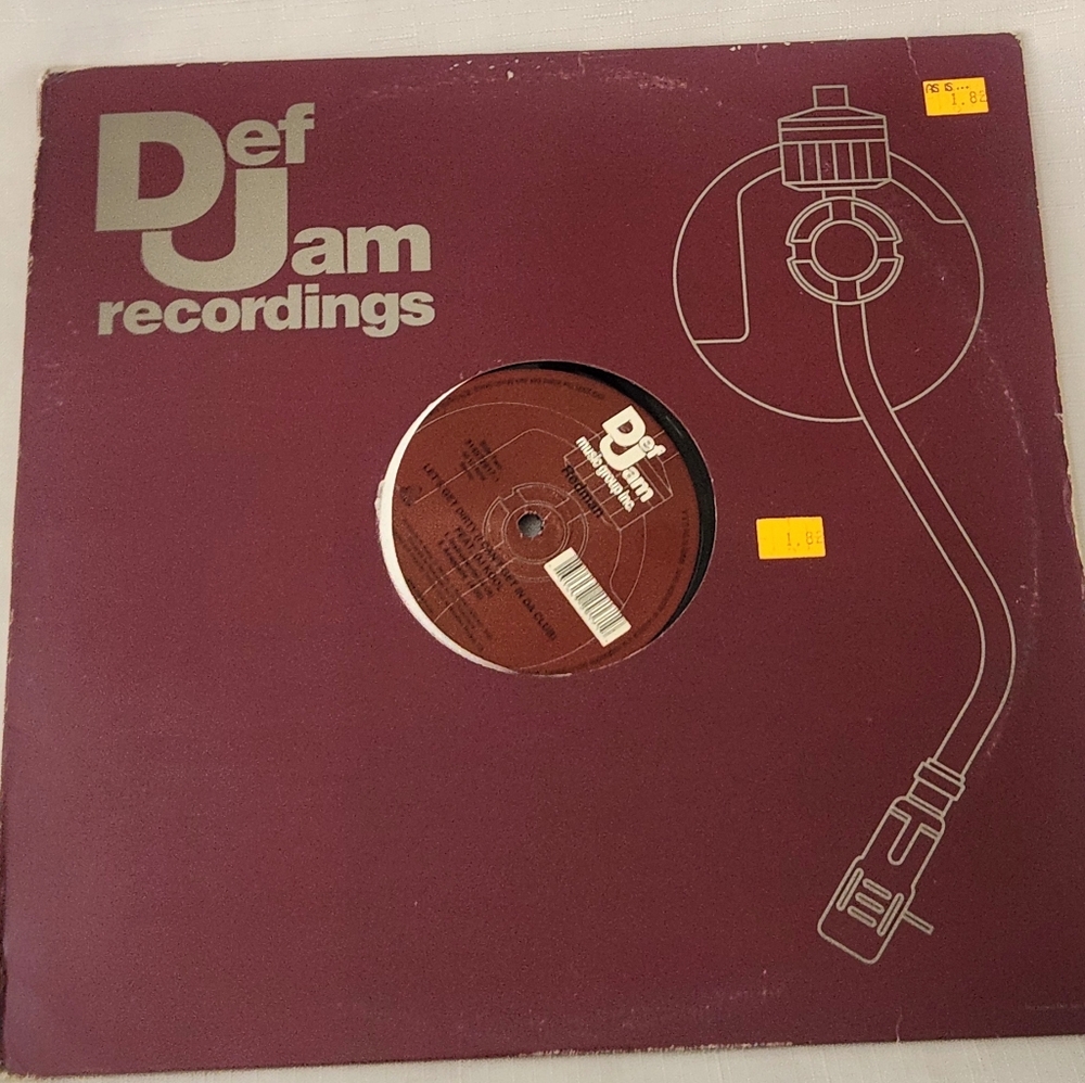 Redman - Let's Get Dirty 12" Vinyl Record - 2001 Def Jam Recordings y2k Vintage